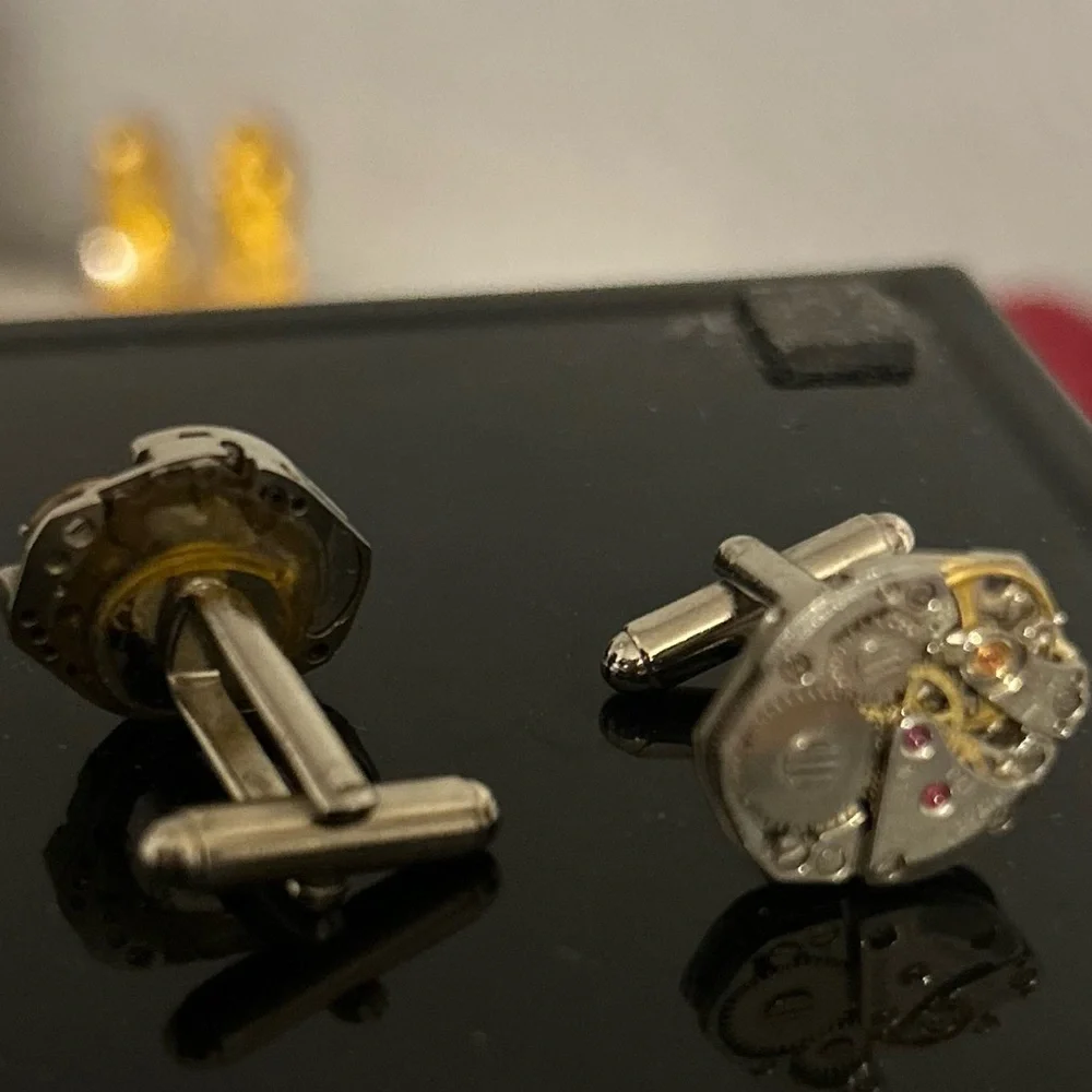 Steampunk Gear Cufflinks
